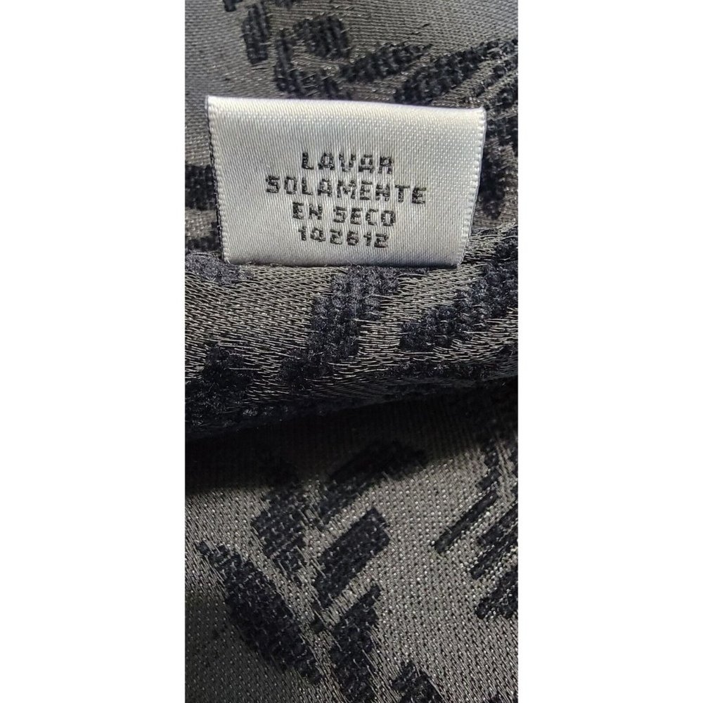 Units Womens Multicolored Reversible Tapestry Long Jacket Side Slits Medium Tall - Picture 9 of 14
